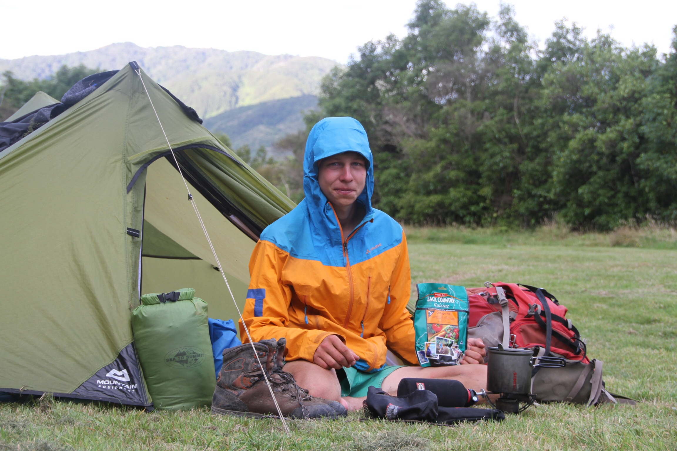 Tag 3 in den Tararuas: Zum Fuße der Berge nach Otaki Forks