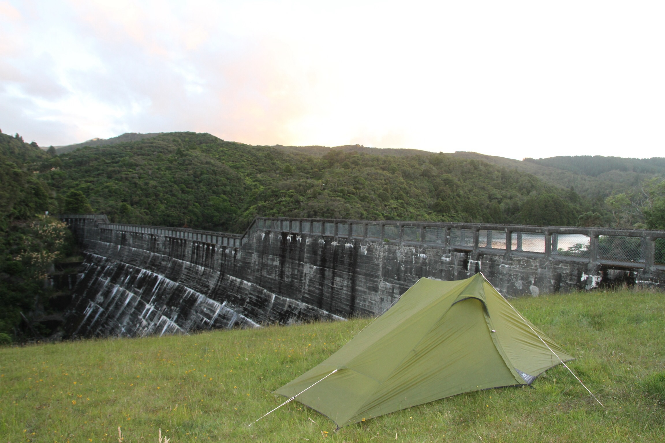 Bis zum Tokomaru No 3 Reservoir